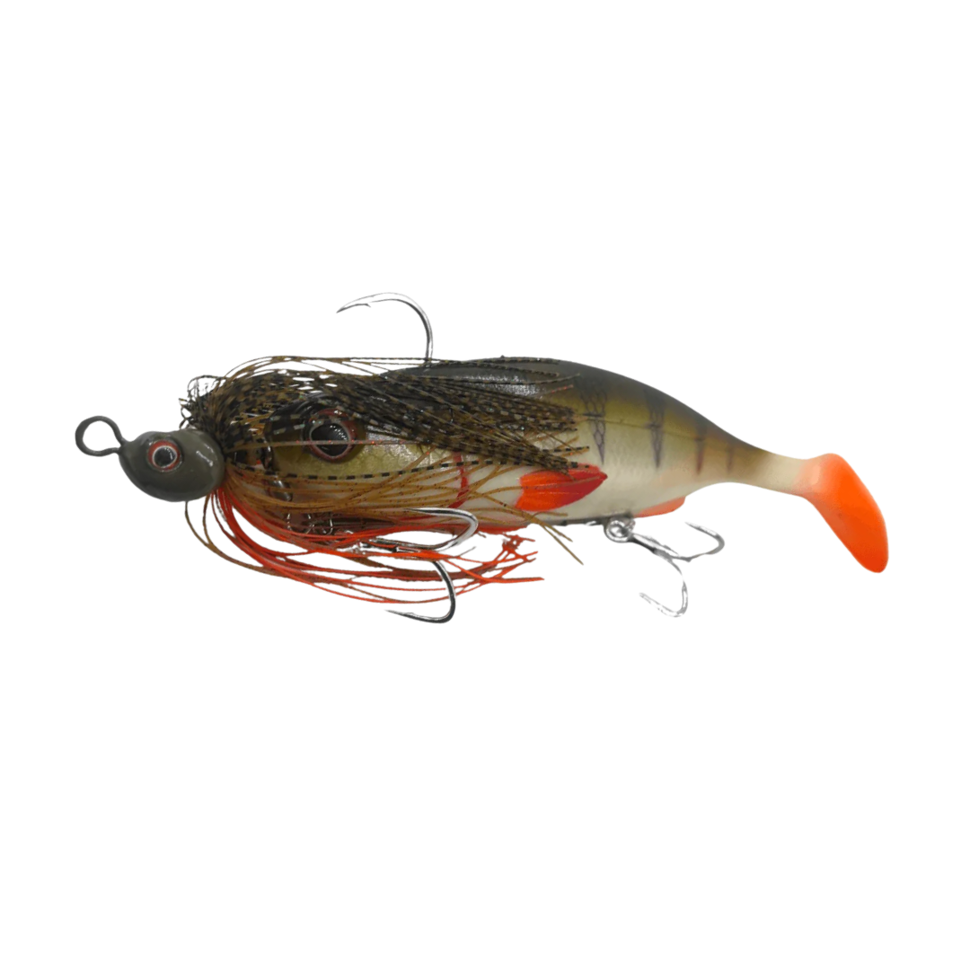Spin Wright Beast 1/2oz Swim Jig x Irukandji 11"