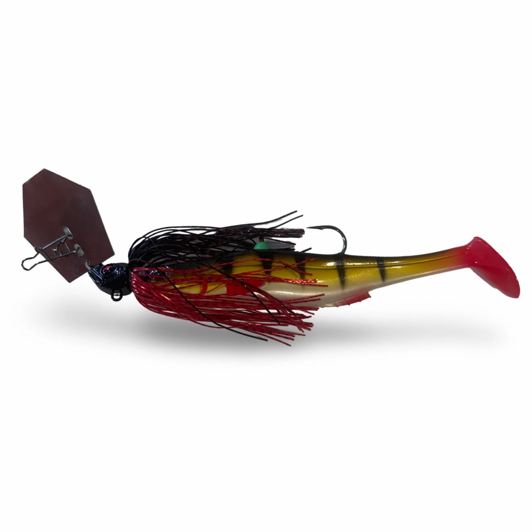 Spin Wright Beast Grunta 1oz Chatterbait x Irukandji 7"