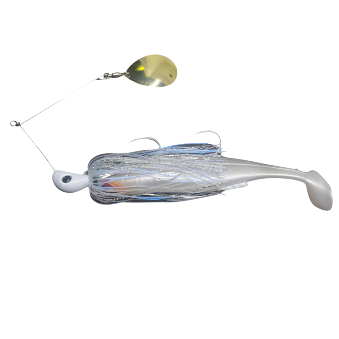 Spin Wright Beast 1oz Spinnerbait x Irukandji 7"