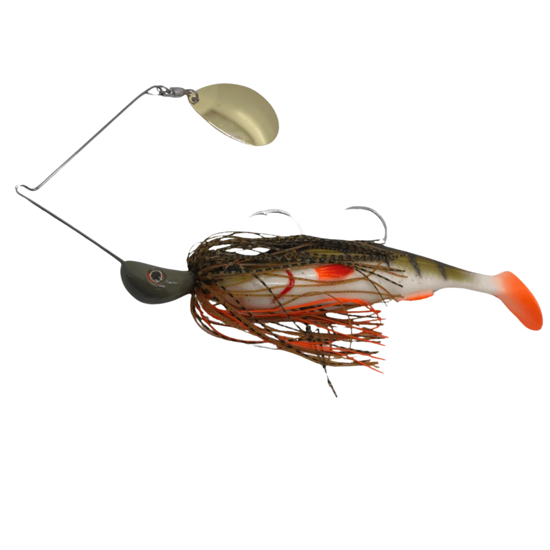 Spin Wright Beast 1oz Spinnerbait x Irukandji 7"