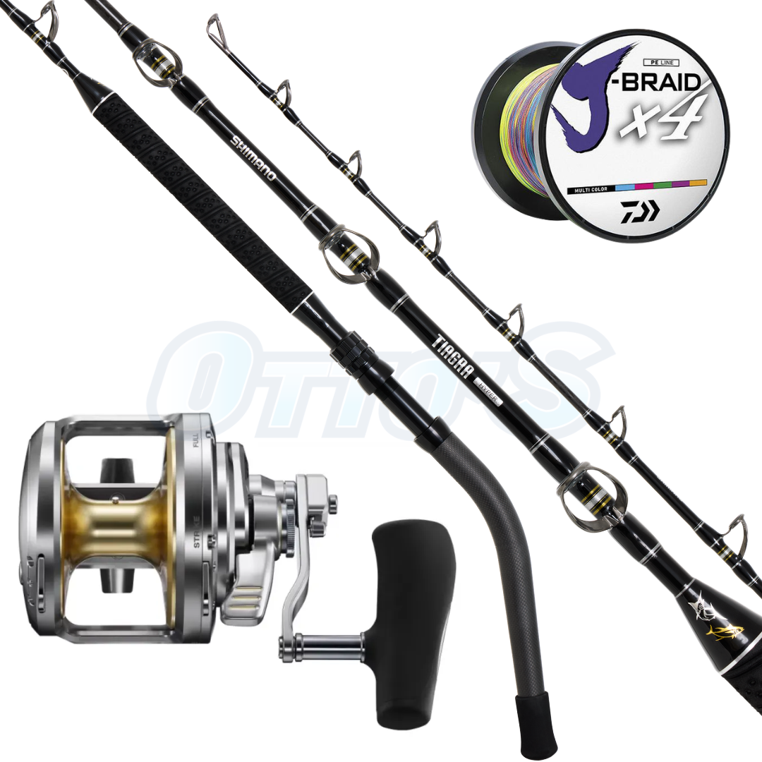 Shimano Tiagra Hyper & Talica 50 37kg Swordfish Fishing Combo