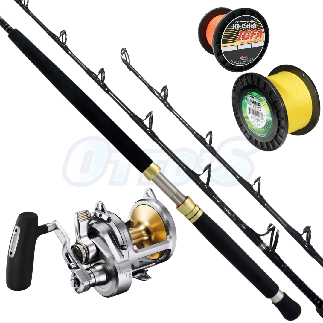 Shimano Talica 25 & Live Fibre Venom 15kg Gamefishing Combo