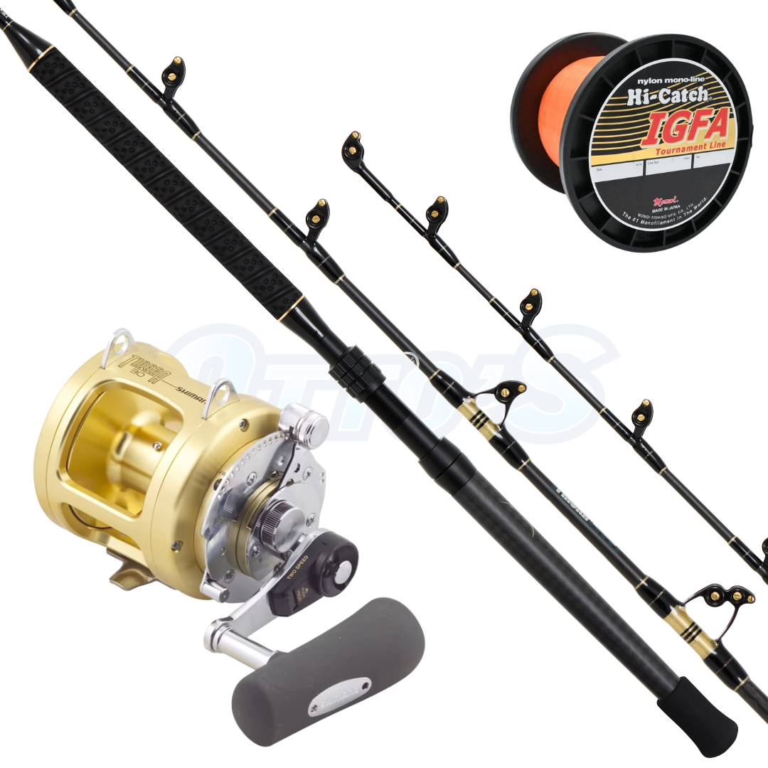 Shimano Tiagra 30A & Tiagra Ultra 15kg Gamefishing Combo