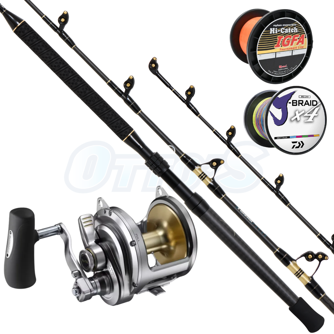 Shimano Talica 50 & Tiagra Ultra 37kg Gamefishing Combo