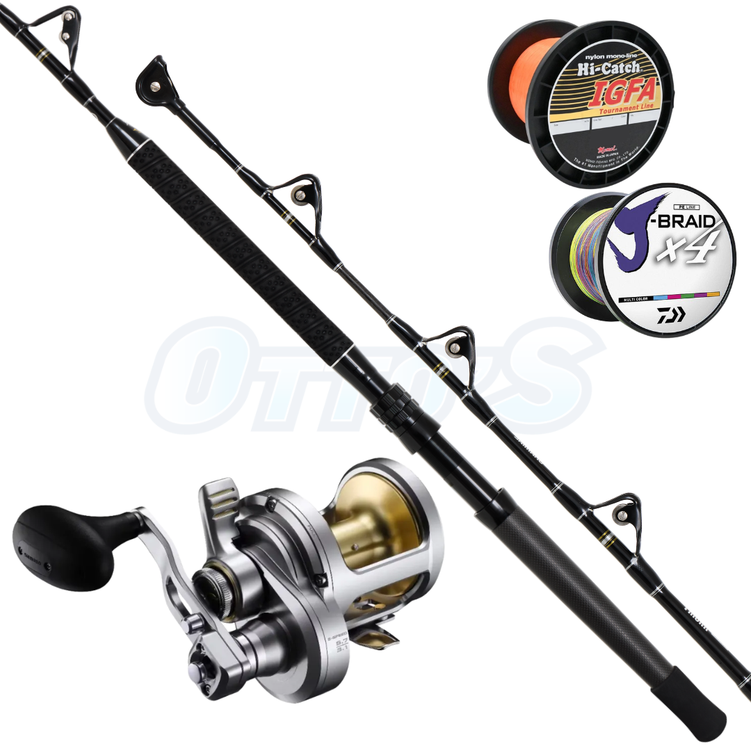 Shimano Talica 16 & Tiagra Hyper 10kg Light Gamefishing Combo
