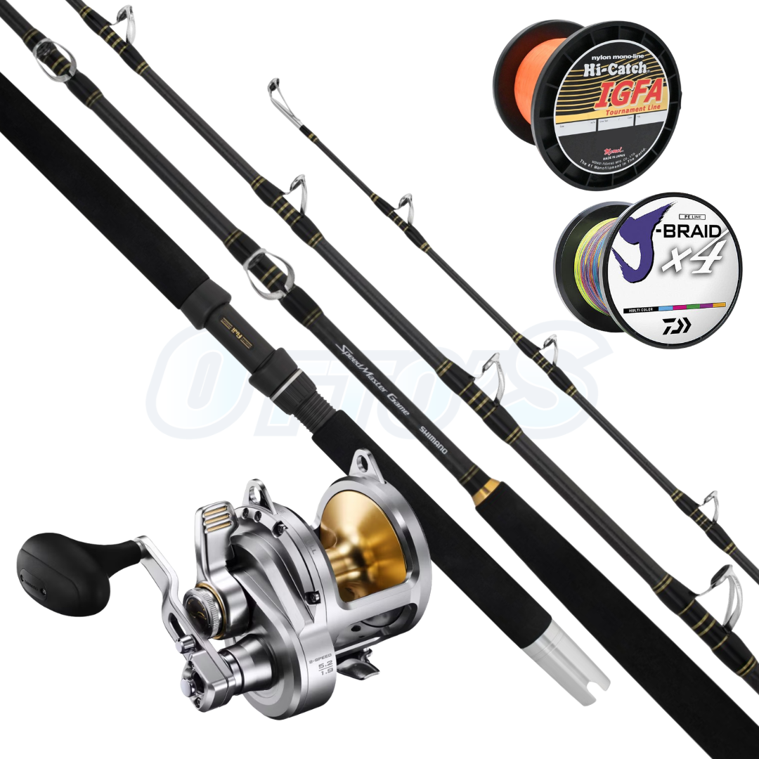 Shimano Talica 20 & Speedmaster 10kg Gamefishing Combo