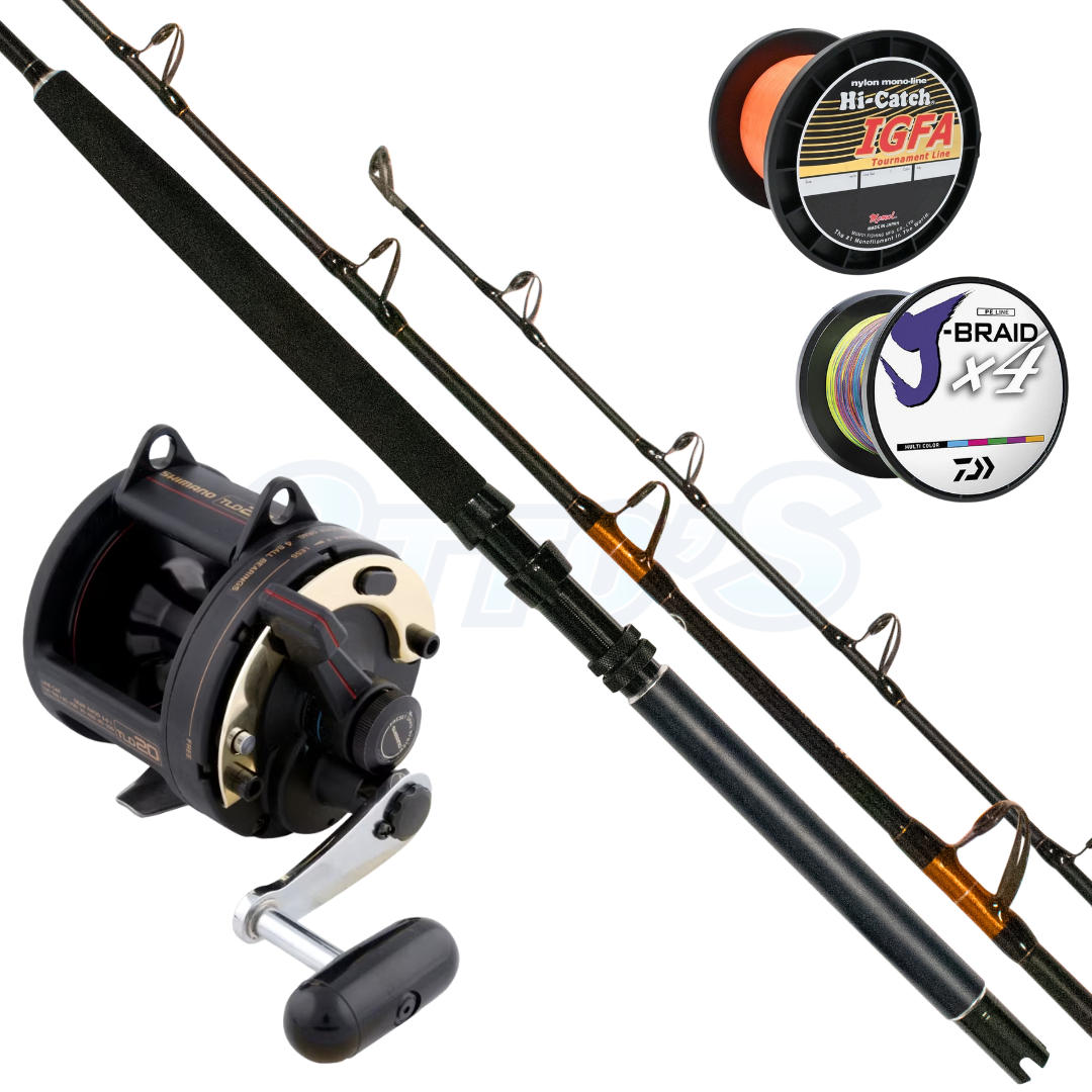Shimano TLD 20 & Sakana III 10kg Light Gamefishing Combo