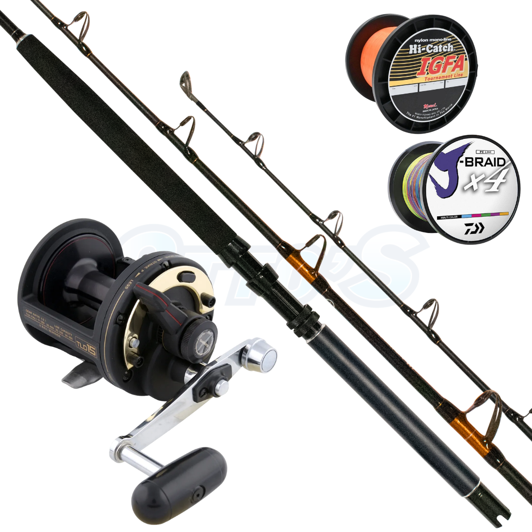 Shimano TLD 15 & Sakana III 8kg Light Gamefishing Combo
