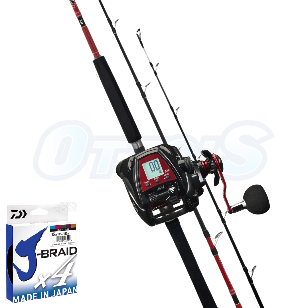 Daiwa Beefstick Z and Leobritz Light Deepdrop Electric Combo