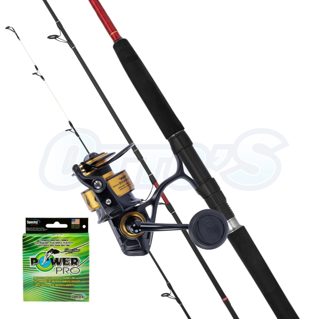 Penn and Daiwa Medium Livebait Spinning Fishing Combo