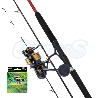Penn and Daiwa Medium Livebait Spinning Fishing Combo