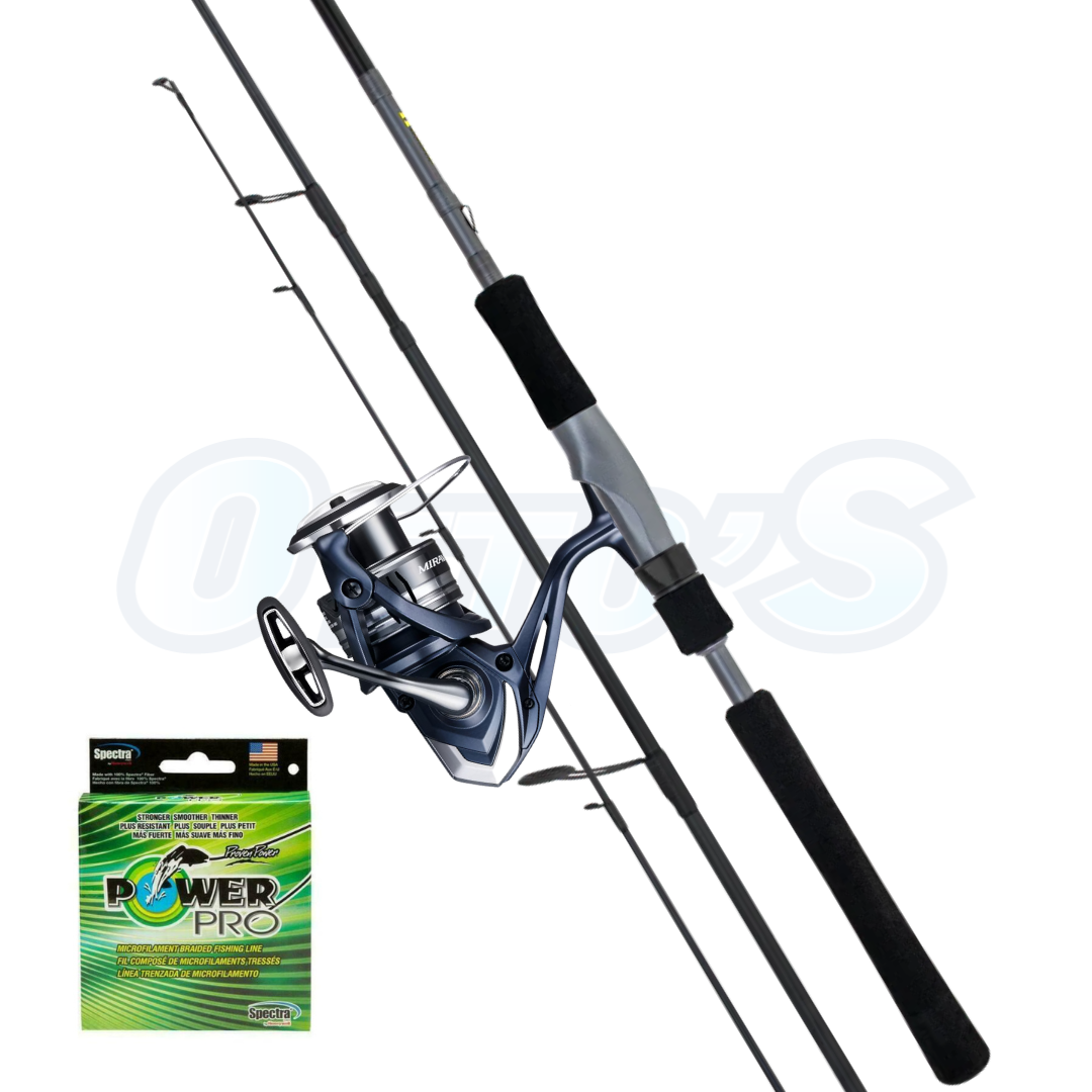 TD Hyper and Miravel Budget Snapper Spinning Fishing Combo