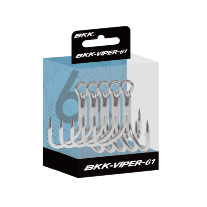 BKK Viper 61 Treble Hooks 