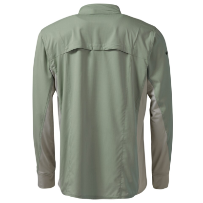 Shimano Pro Stretch Vented Long Sleeve Seafoam  Fishing Shirt Men's