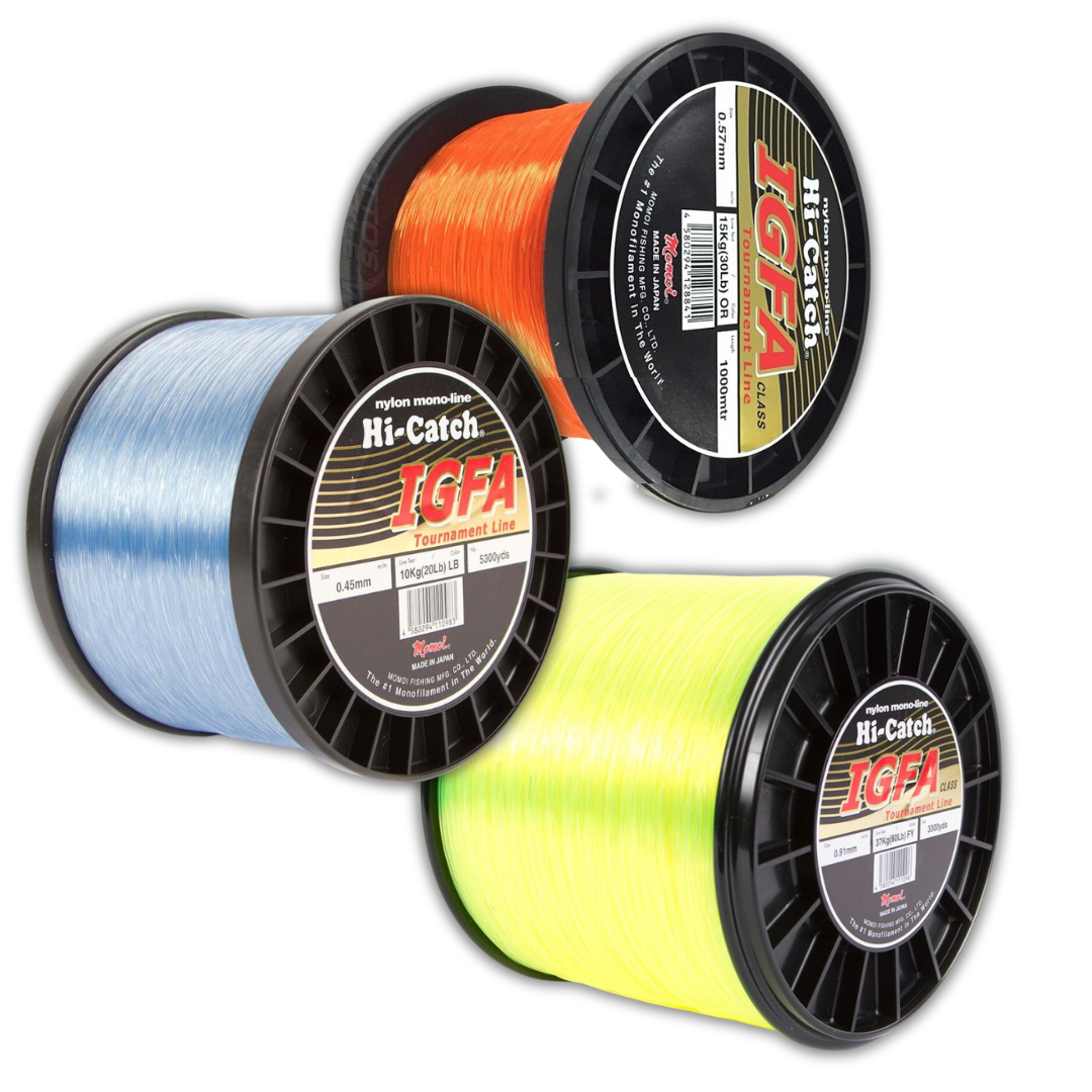 MOMOI IGFA HI-CATCH GAME FISHING MONO LINE-Otto's  Tackle World