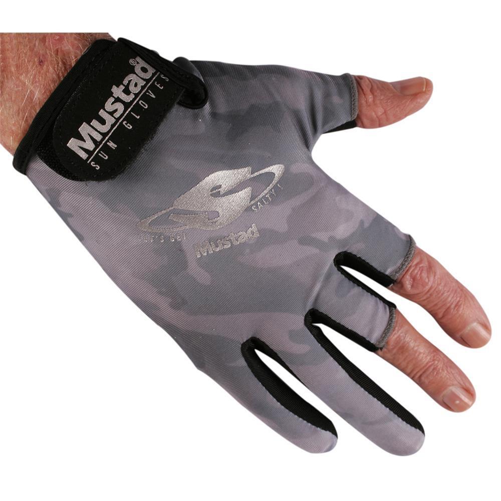 Mustad Sun Gloves (Pair)-Otto's  Tackle World