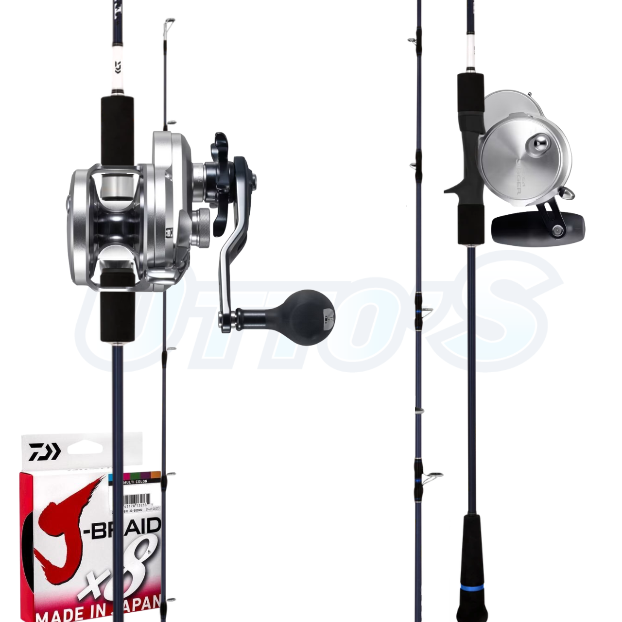 Saltist Hyper and Ocea Jigger Slow Jig Combo