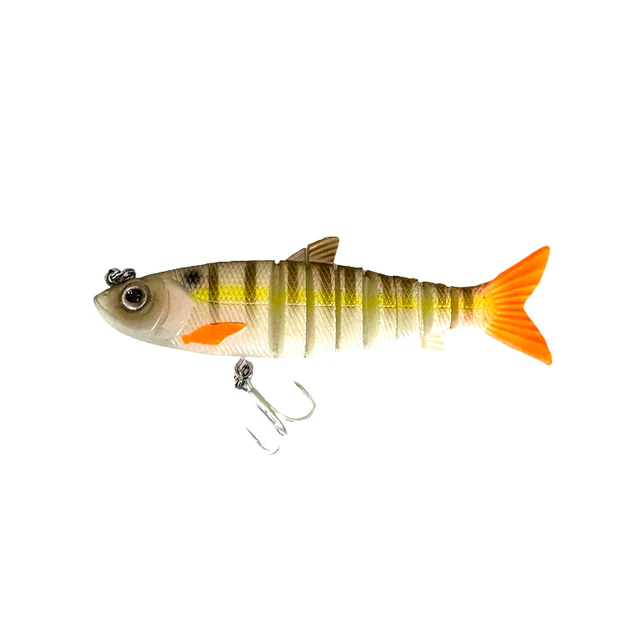 Zerek Live Mullet 5.5inch 35g Jointed Swimbait Soft Plastic Lure