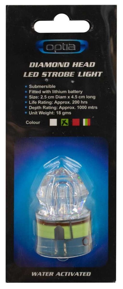 Optia Diamond Head LED Strobe Swordfish / Blue eye Light [Colour: Blue]