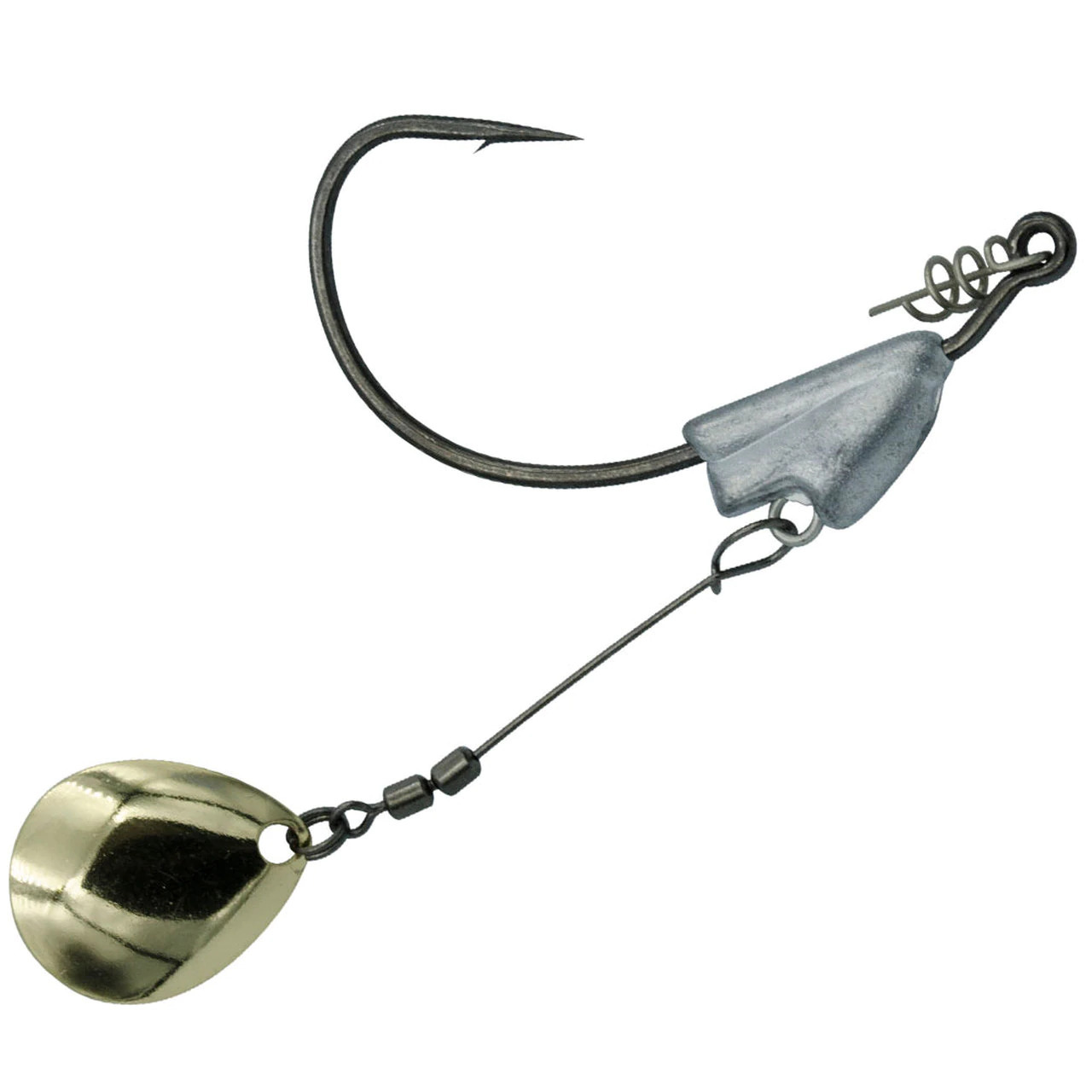 Owner Flashy Swimmer - Gold Colorado Blade-Otto's  Tackle World