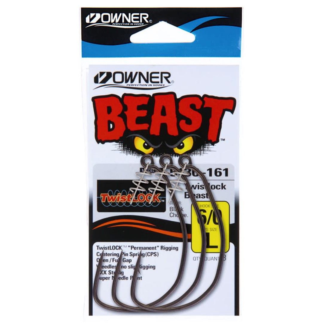 OWNER BEAST UNWEIGHTED WEEDLESS FISHING HOOKS-Otto's  Tackle World