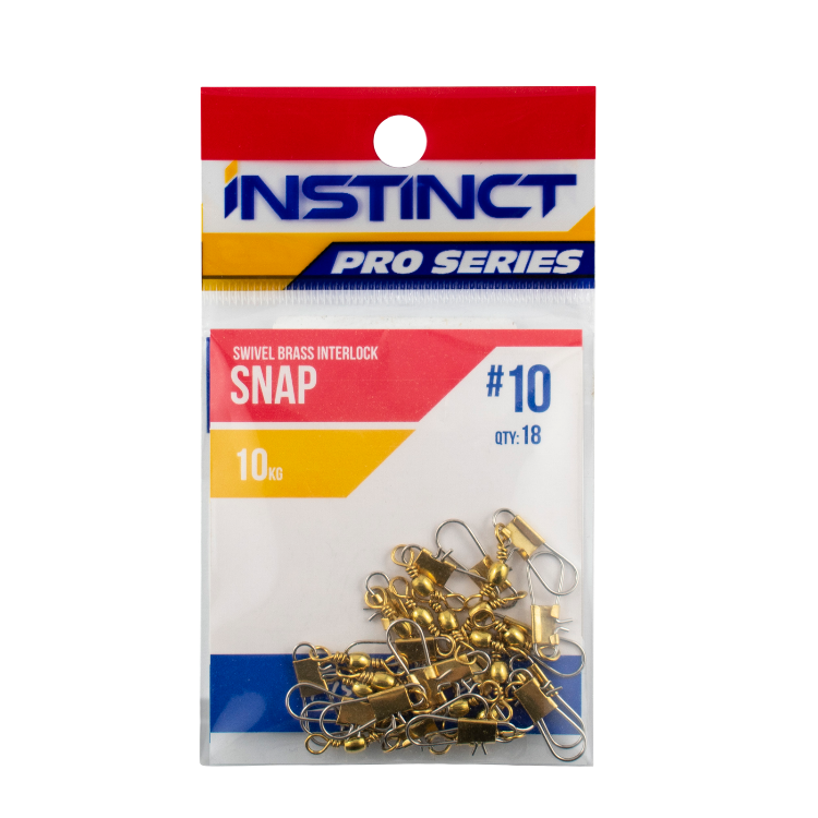 Instinct Pro Swivel Brass Interlock Snap