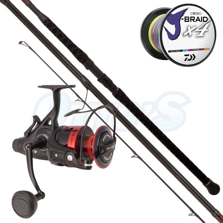 Penn Prevail & Fierce Heavy Baitrunner Surf Fishing Combo