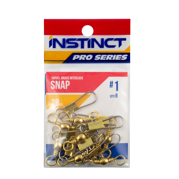 Instinct Pro Swivel Brass Interlock Snap