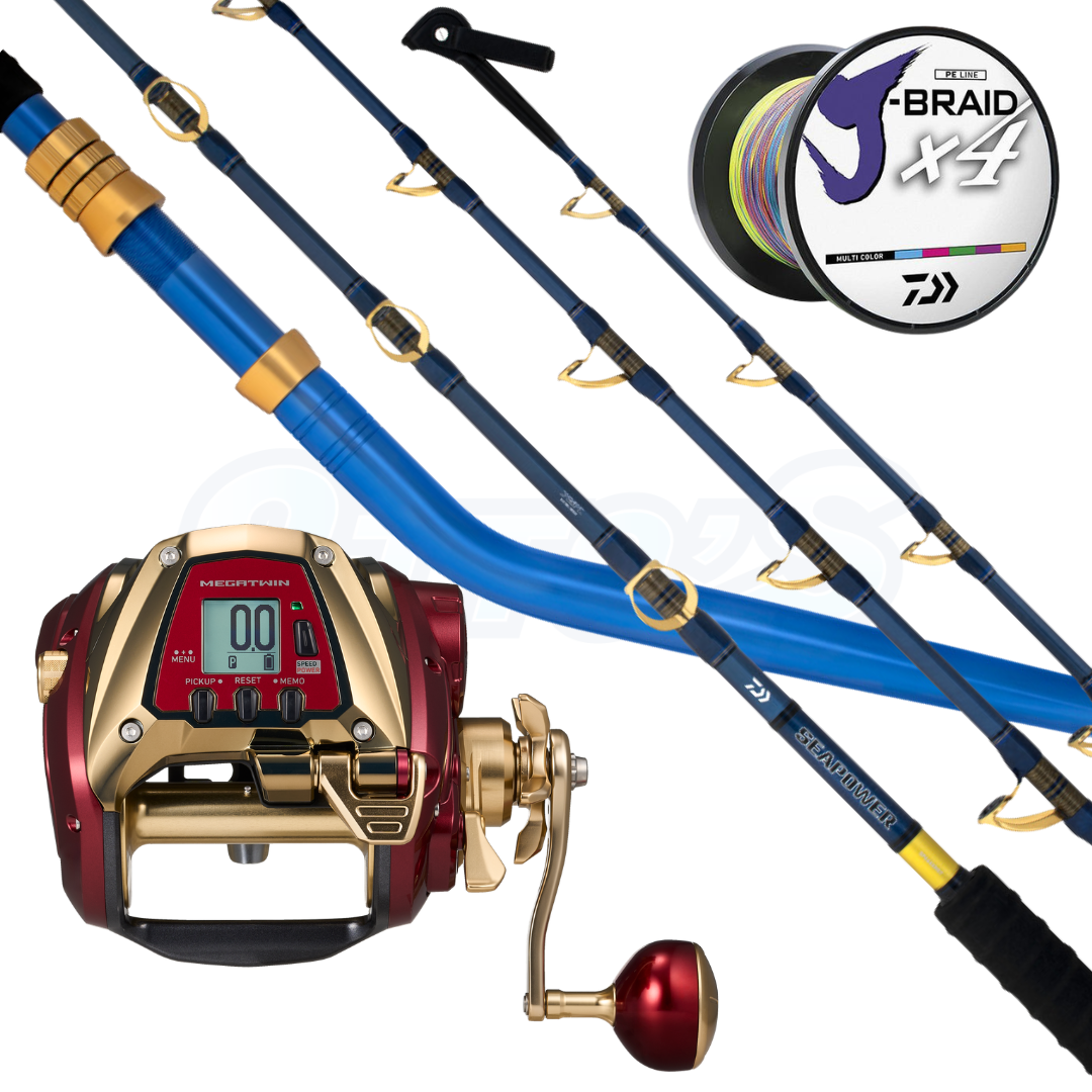 Daiwa Seaborg G & Seapower PE8 Electric Deep Drop Combo