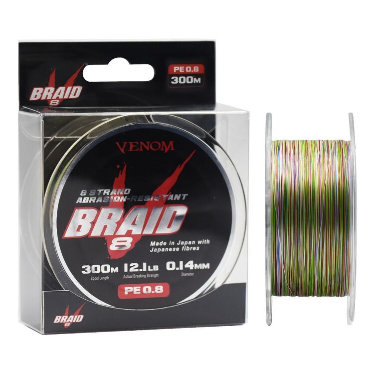 Venom 8 V-Braid 300m Multicoloured