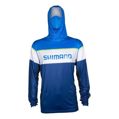 Shimano Men's Techincal Hooded Fishing Shirt