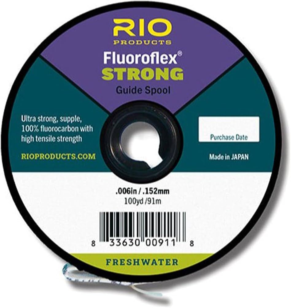 RIO Fluoroflex Strong and Fluoroflex Freshwater Tippet-Otto's  Tackle World