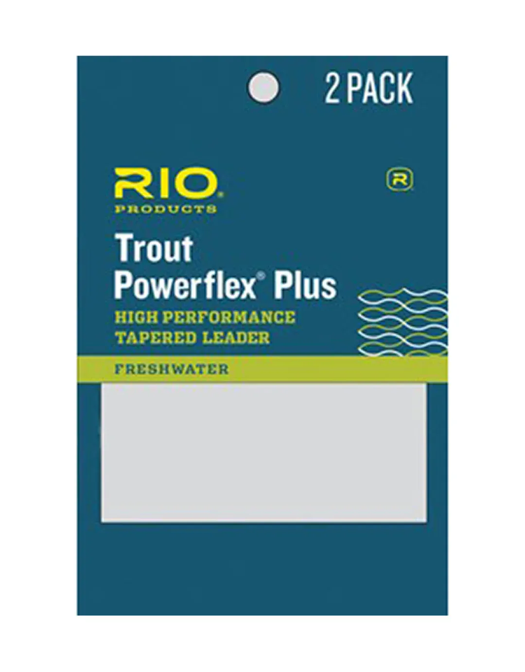 RIO Trout Powerflex Plus 2 Pack Tapered Leader 12ft