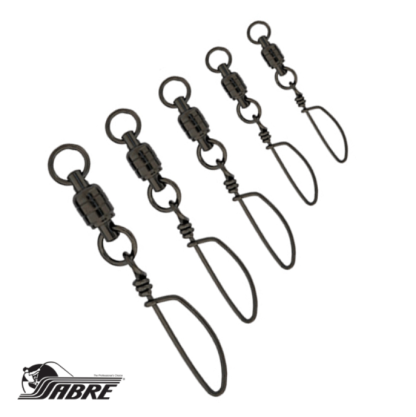 Sabre Stainless Tournament Ball-Bearing Snap Swivels