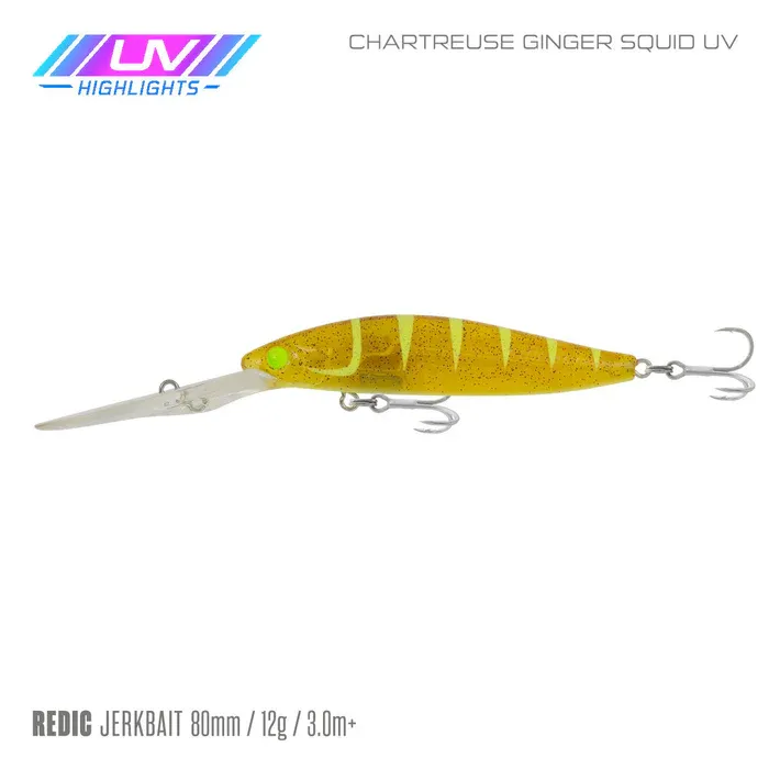 Samaki Redic Jerkbait DS80 Hardbody Fishing Lure