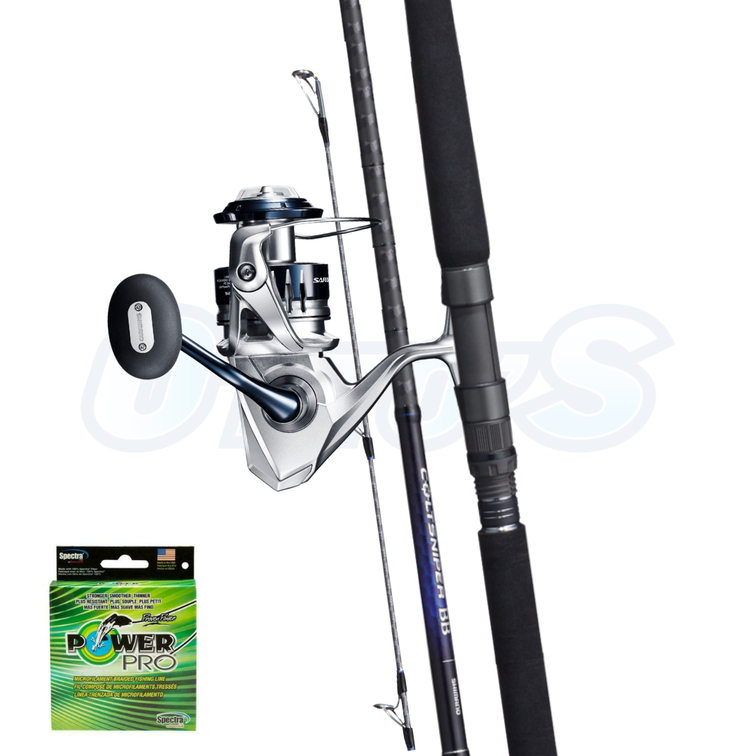 Shimano Light Shorejigging Spinning Fishing Combo
