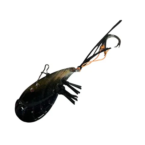 Kegga 38mm Prawn Blades Bream Blades Metal Vibes