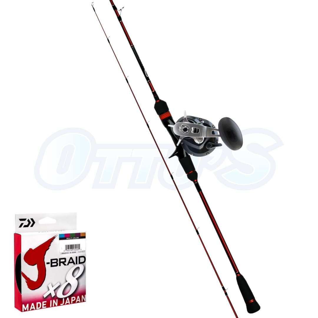 Gomoku GEN II and Torium Light Overhead Jigging Combo