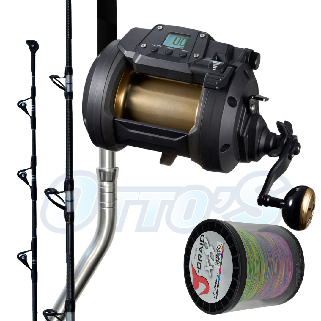 Shimano Status Elite and Daiwa Tanacom Deep Drop Fishing Combo