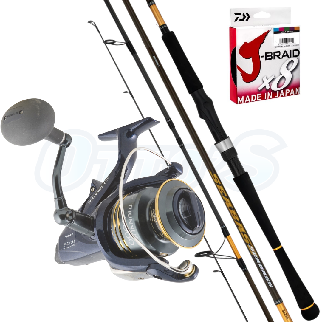 Shimano Thunnus and Daiwa Seabass Baitrunner Medium Combo-Otto's  Tackle World