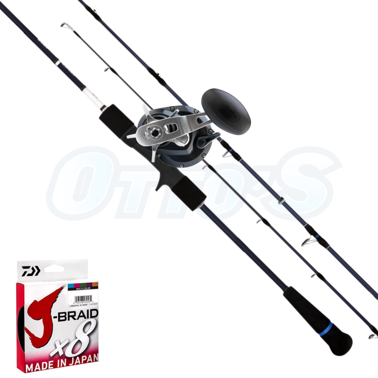 Daiwa Saltist Hyper and Shimano Torium PE 4 Slow Jig Combo