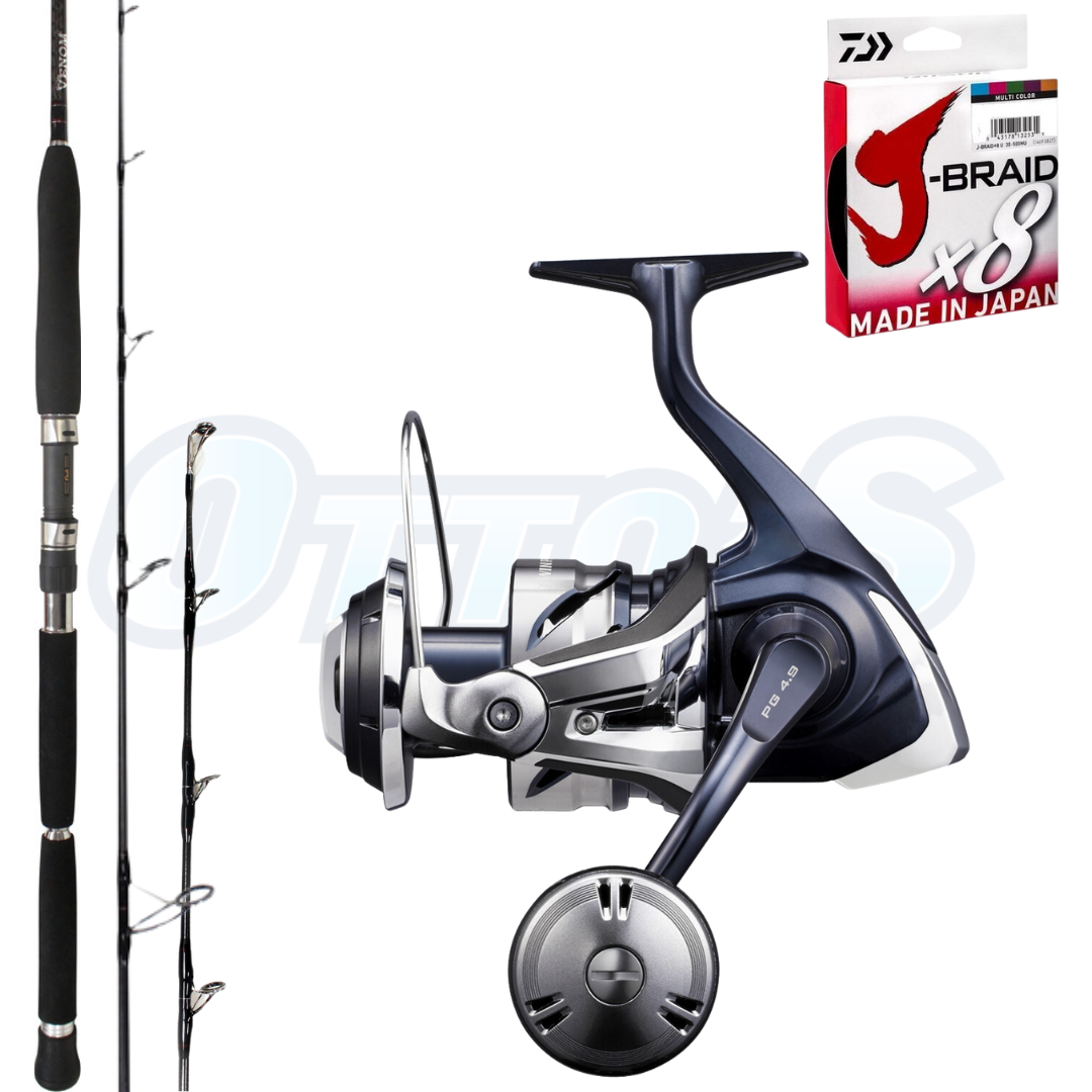 Shimano Twinpower and Live Fibre Jigging  Fishing Combo