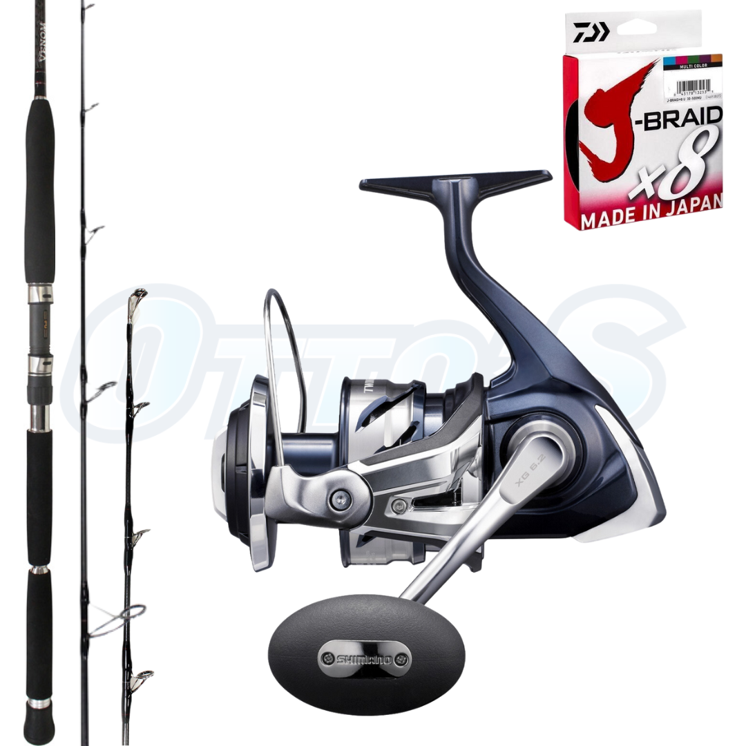 Shimano Twinpower and Venom Live Fibre Jig Combo Heavy