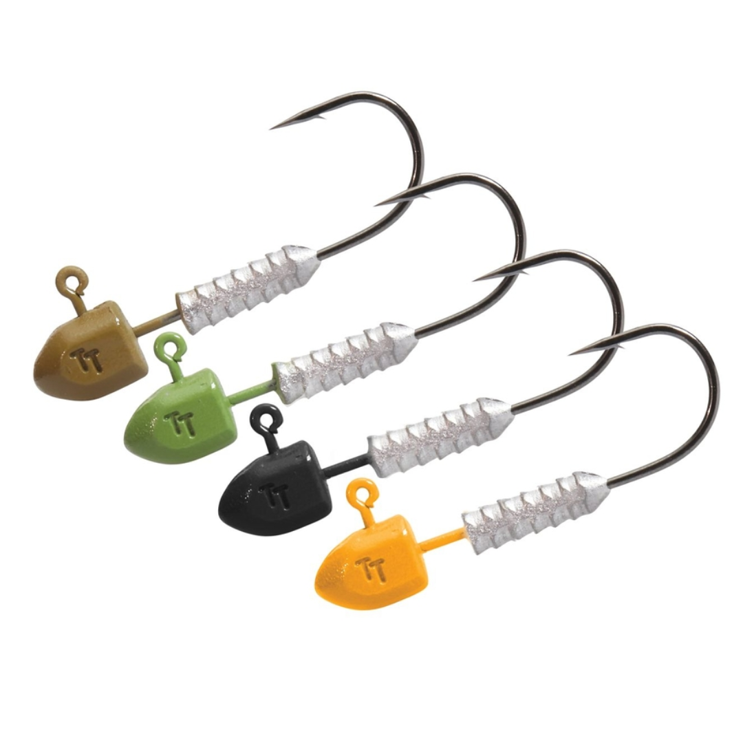 TT Lures Headlockz Finesse Jighead Bloodworm