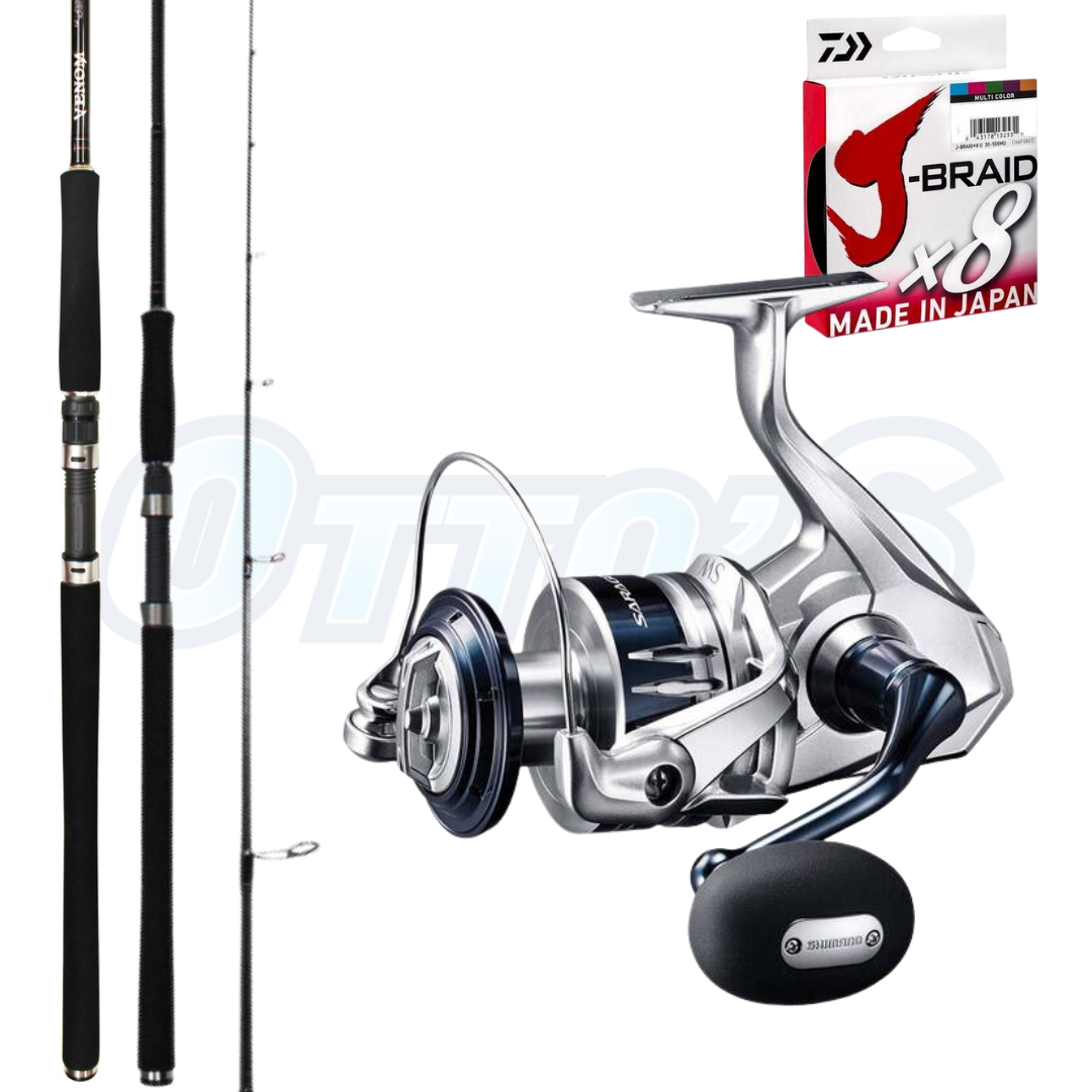Shimano Saragosa and Wilson Venom Casting Combo Heavy