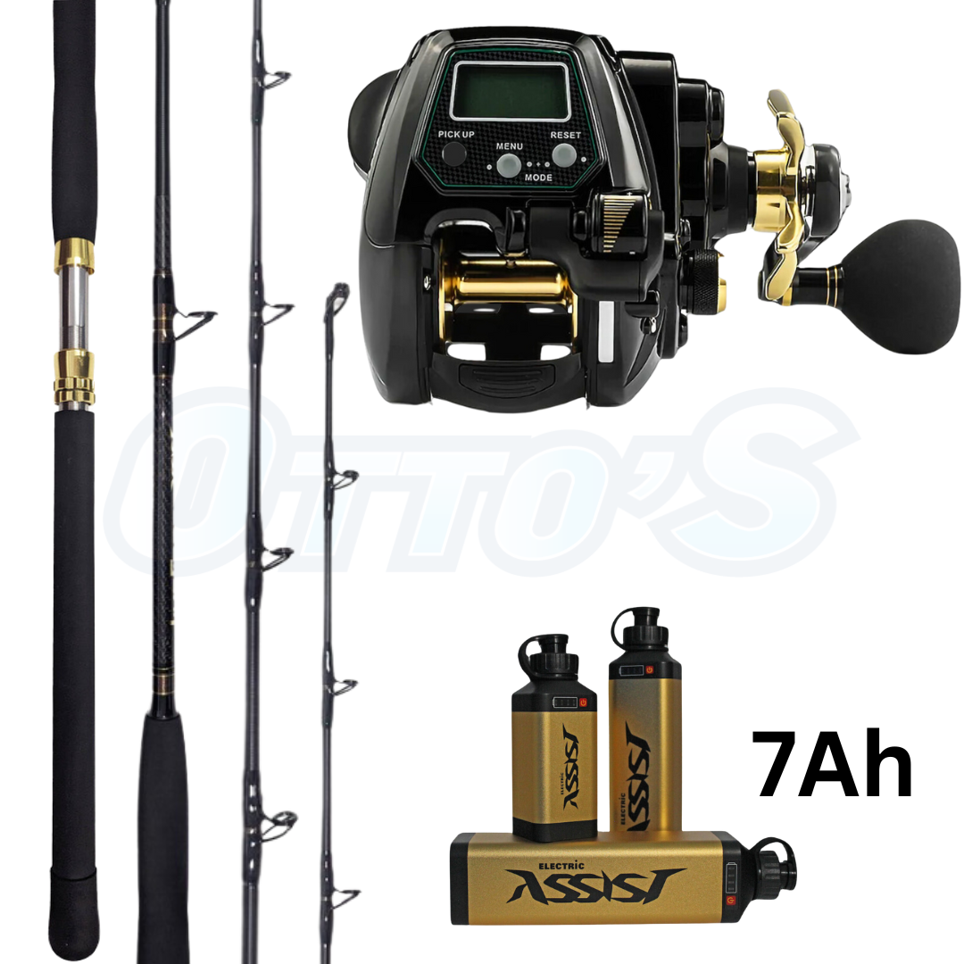 Wilson Electric Deep Drop Fishing Combo PE2-4 Straight Butt 7Ah-Otto's  Tackle World