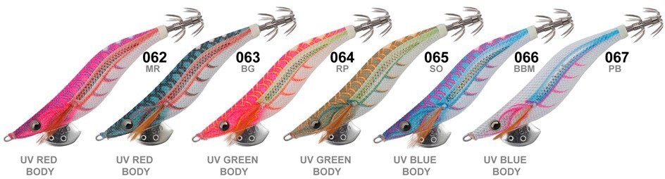 Yamashita Egioh Live Neon Bright 2.5 Squid Jigs – Otto'S Tackle World