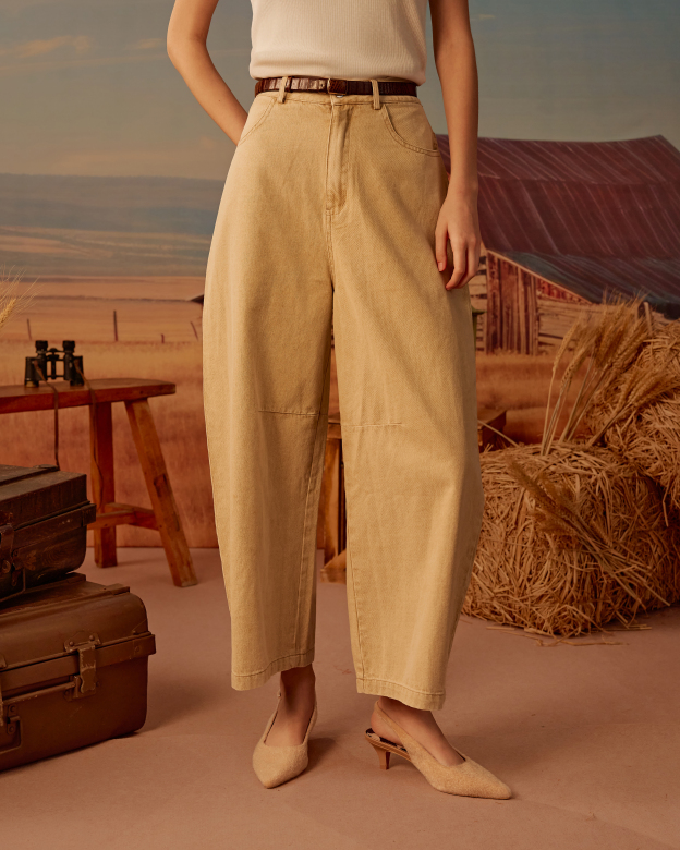 Edith Barrel Jeans