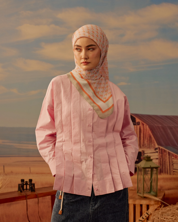 Sahara Pleated Shirt