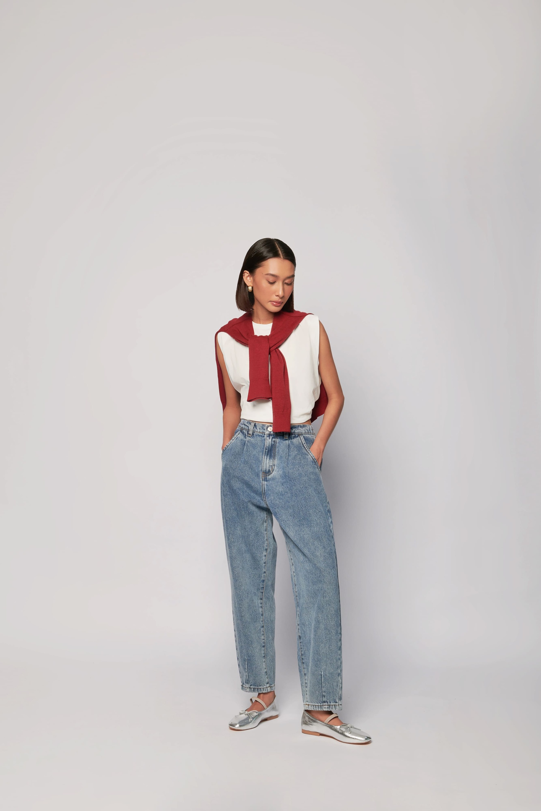 Madre Acid Wash Blue Jeans